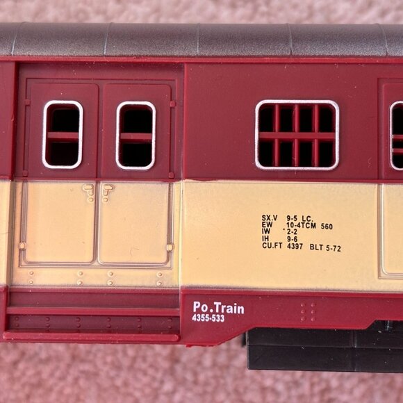 2 Vintage GWR TU Train Carriage Models Nobleness Hard Seat Fire Alarm System - Picture 6 of 16